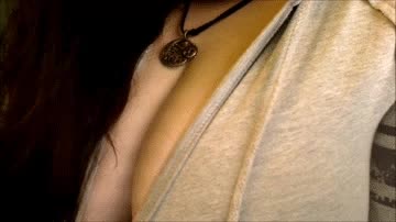 Still from clip titled Red Lip Tease